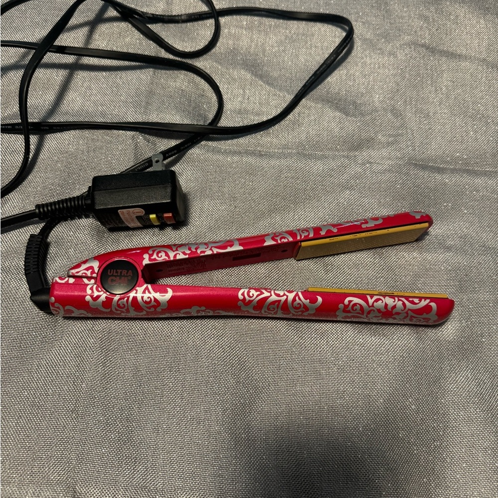 Professional Pink and Silver Hair Styling Tool